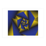 Blue Tech Spiral (Print Only) thumbnail