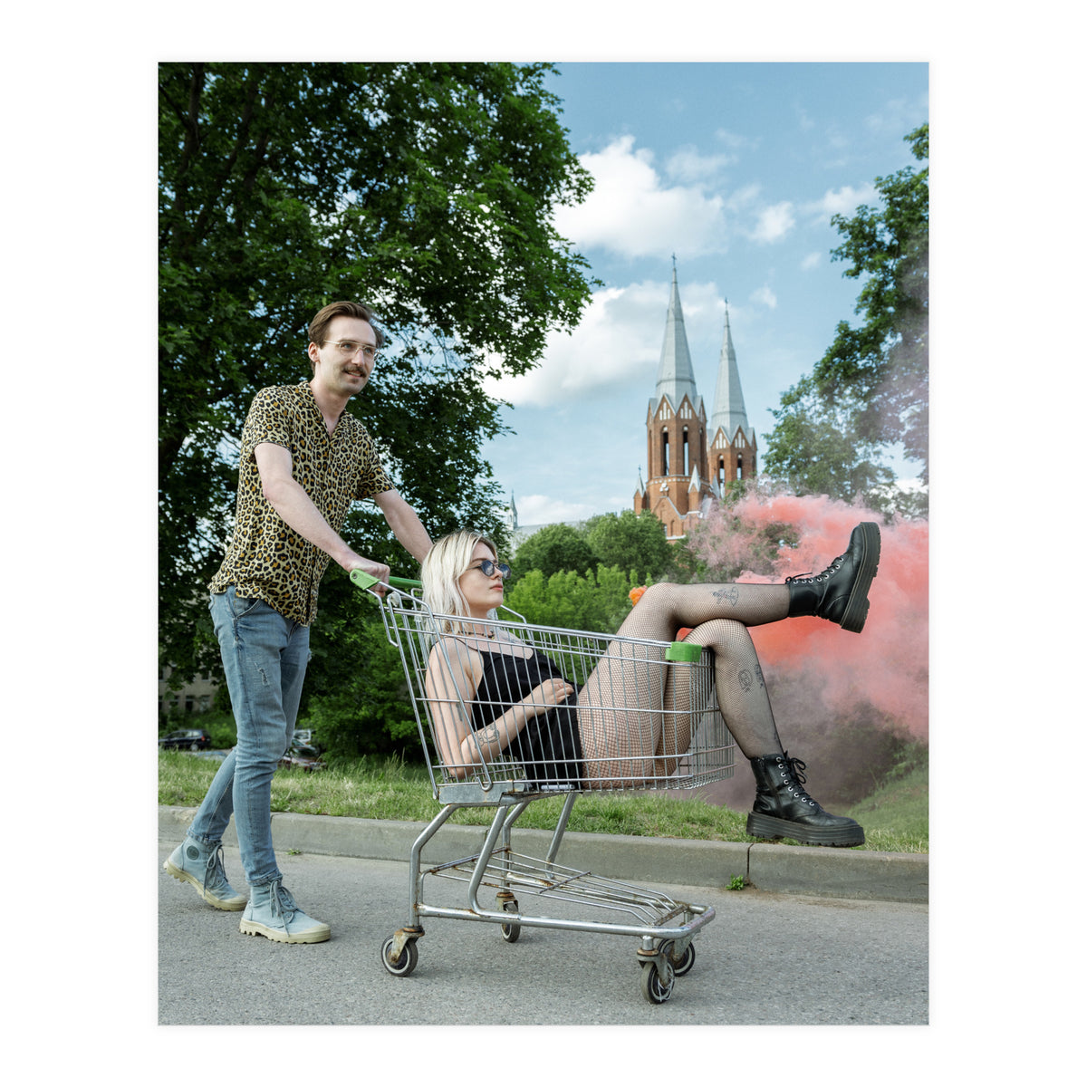 Smokin' Feet (Print Only)