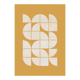 Mid-Century Modern No.26 - Woodblock Print (Print Only) thumbnail