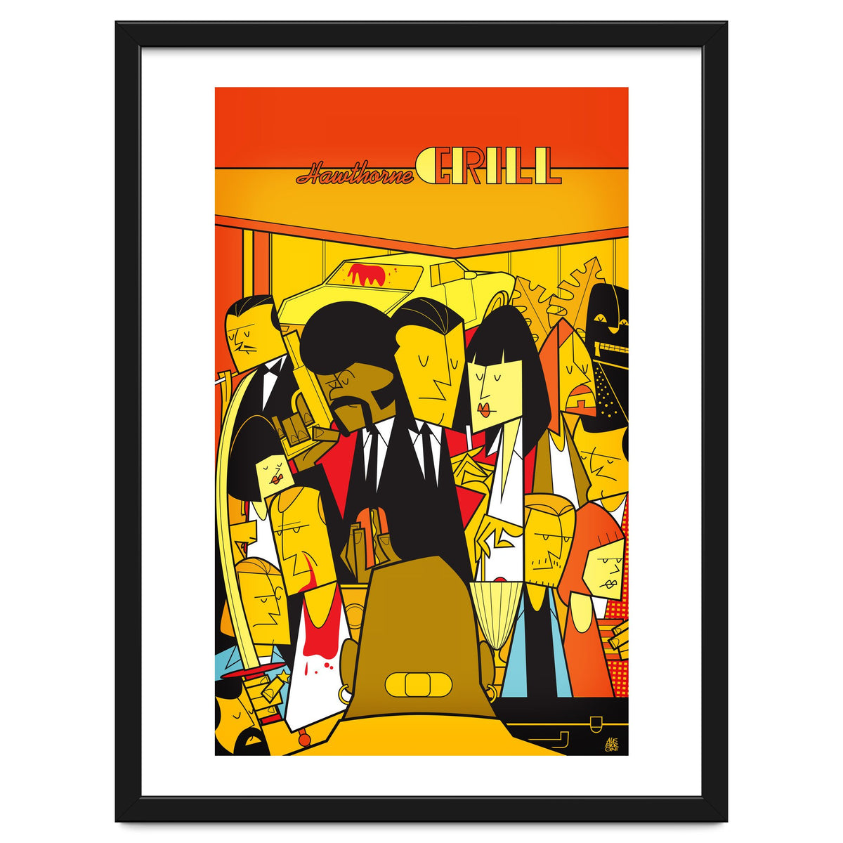 Pulp Fiction Alternative Movie Poster