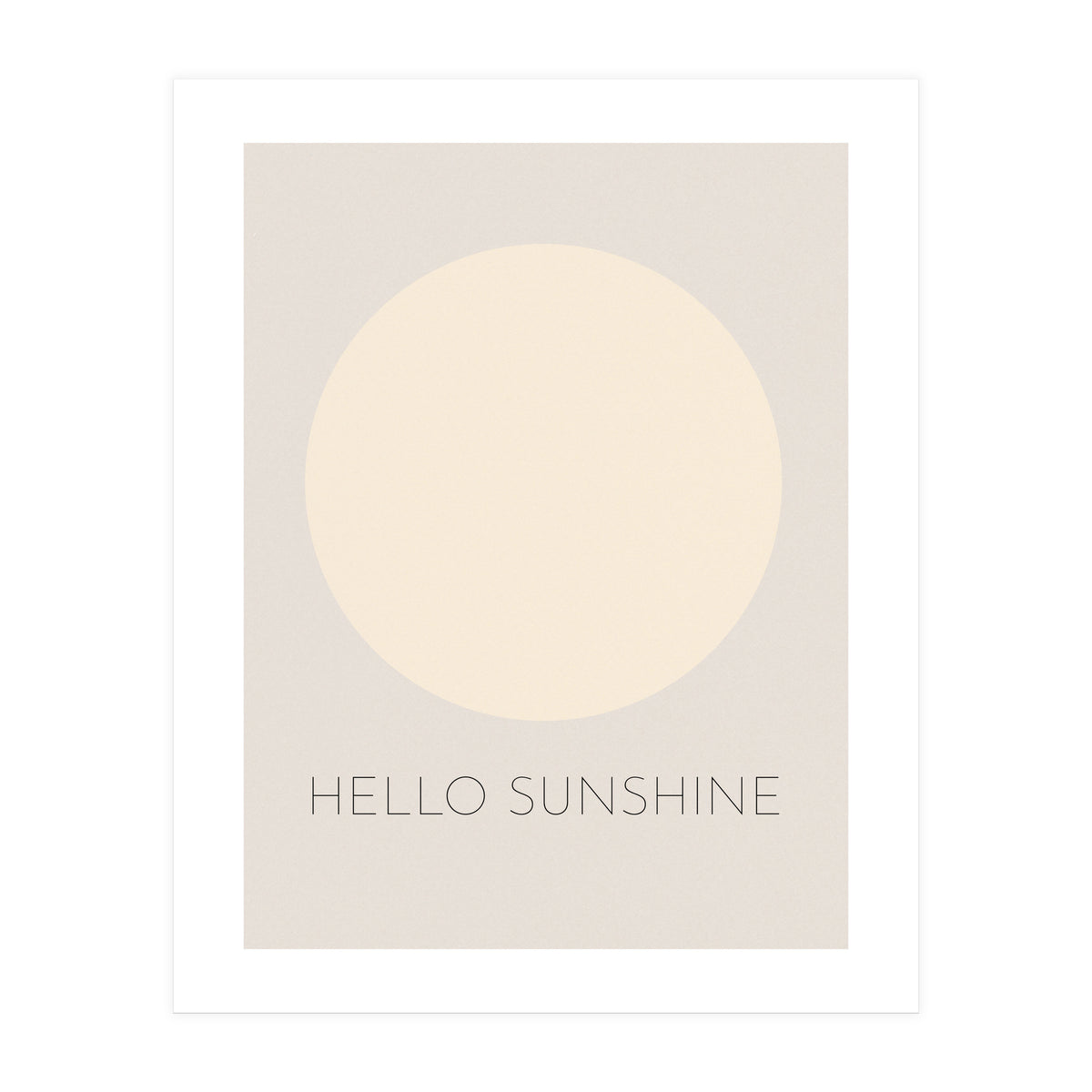 Hello Sunshine (Print Only)