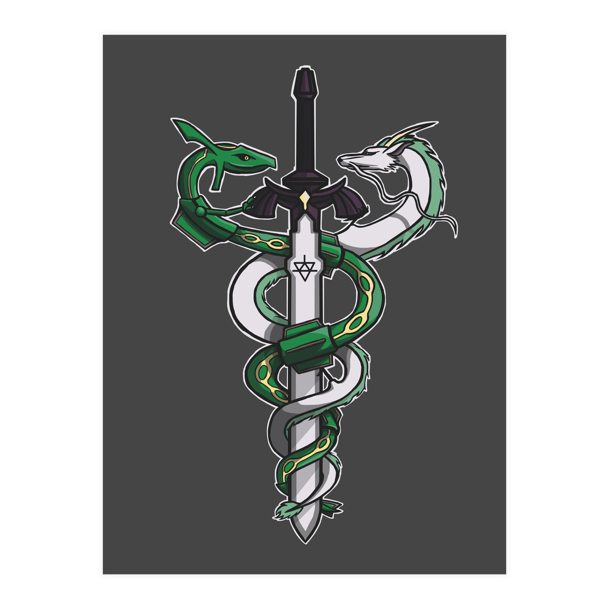 Dragon Sword (Print Only)