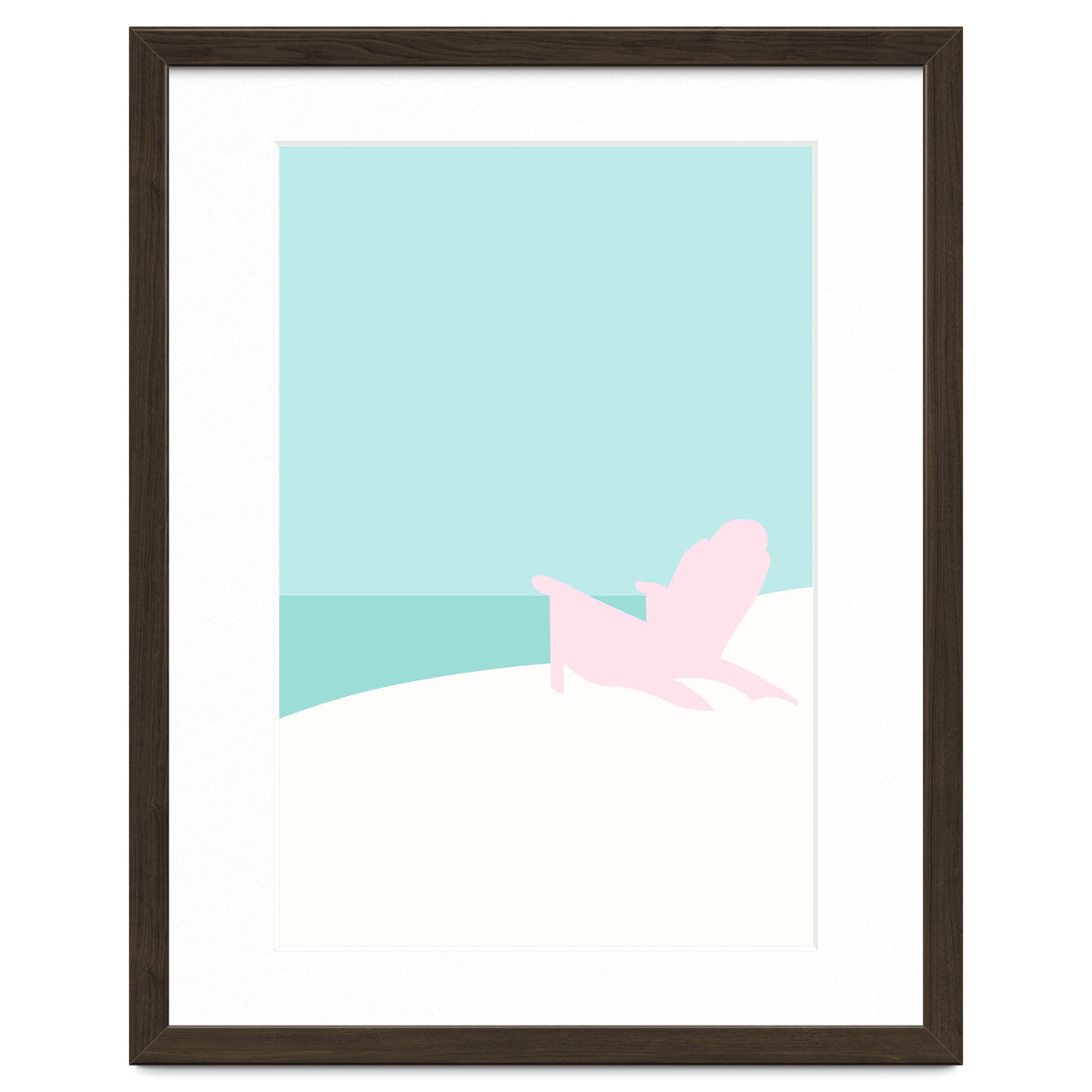 Minimal Beach Chair - Turquoise Coast