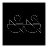 Kayakers | modern geometric (Print Only) thumbnail