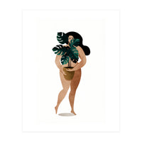 Nude With Plant (Print Only)
