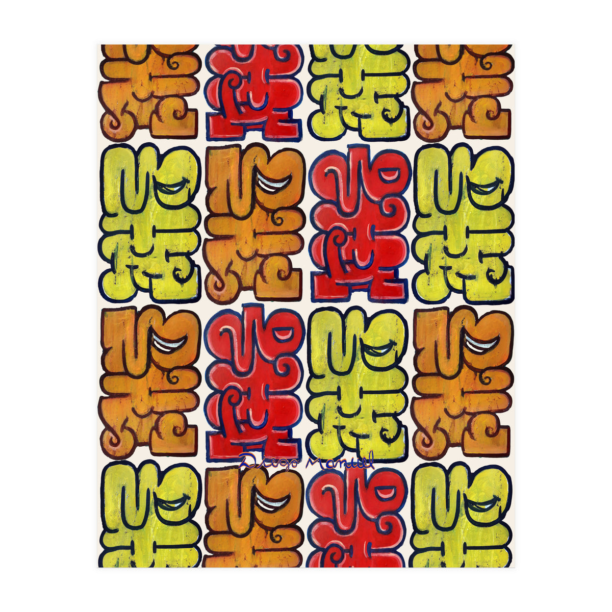 Garffiti 23 29 33 Tapiz B (Print Only)