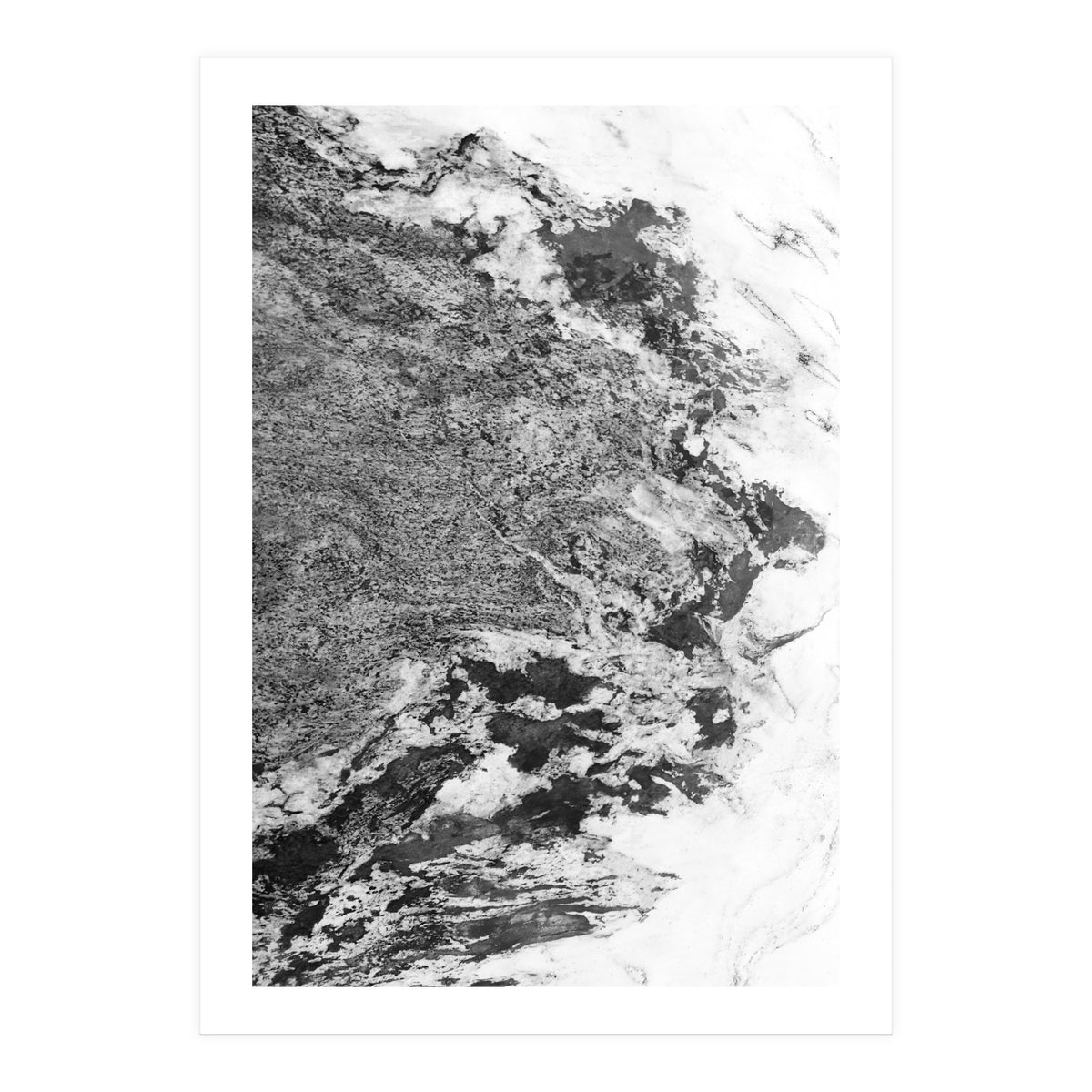 Marble Mountain Black and White I (Print Only)