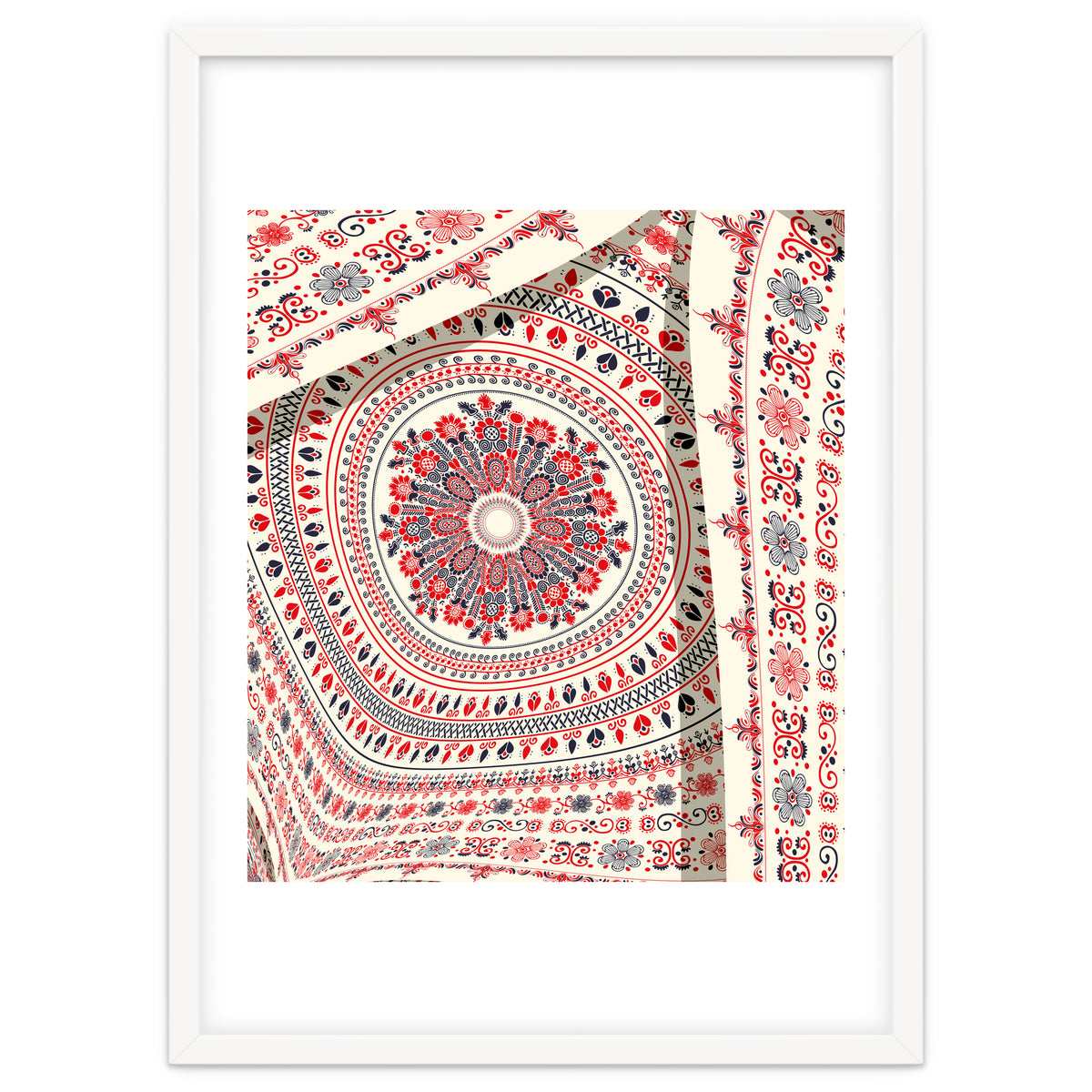 Romanian embroidery background 33