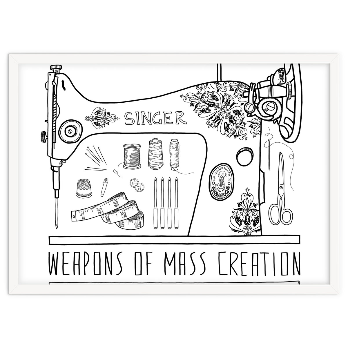 Weapons Of Mass Creation - Sewing