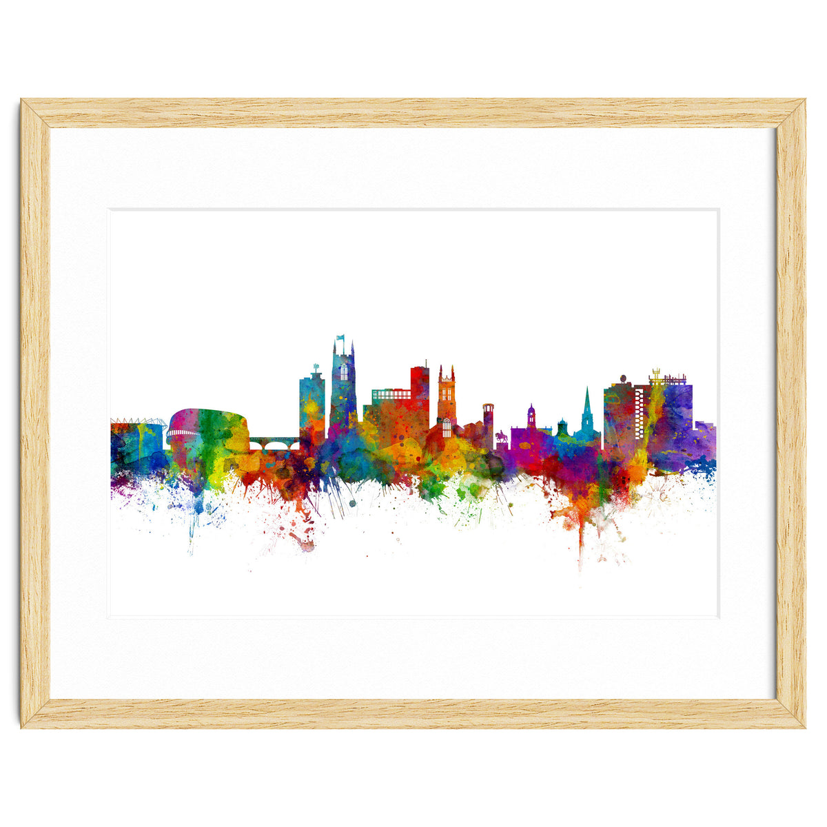 Derby England Skyline