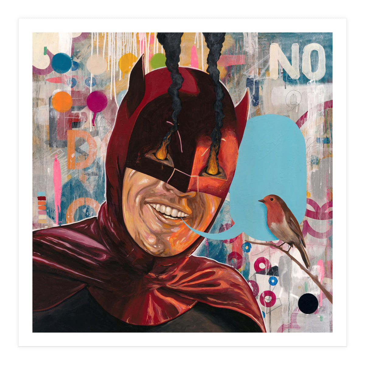 Caped Crusader (Print Only)