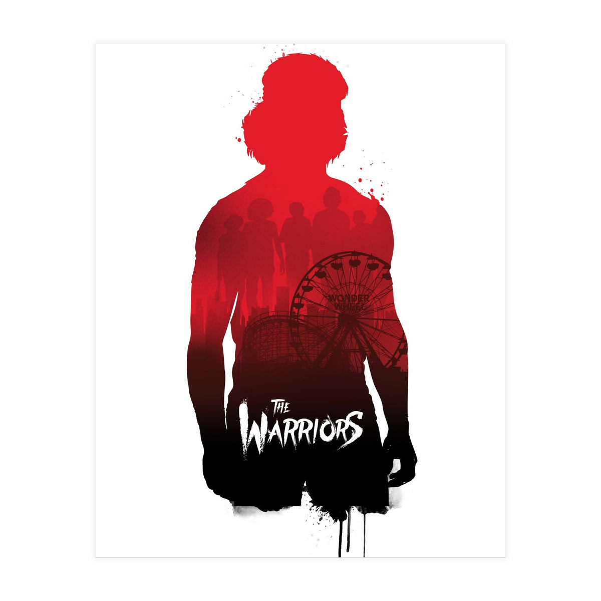 The Warriors movie poster (Print Only)