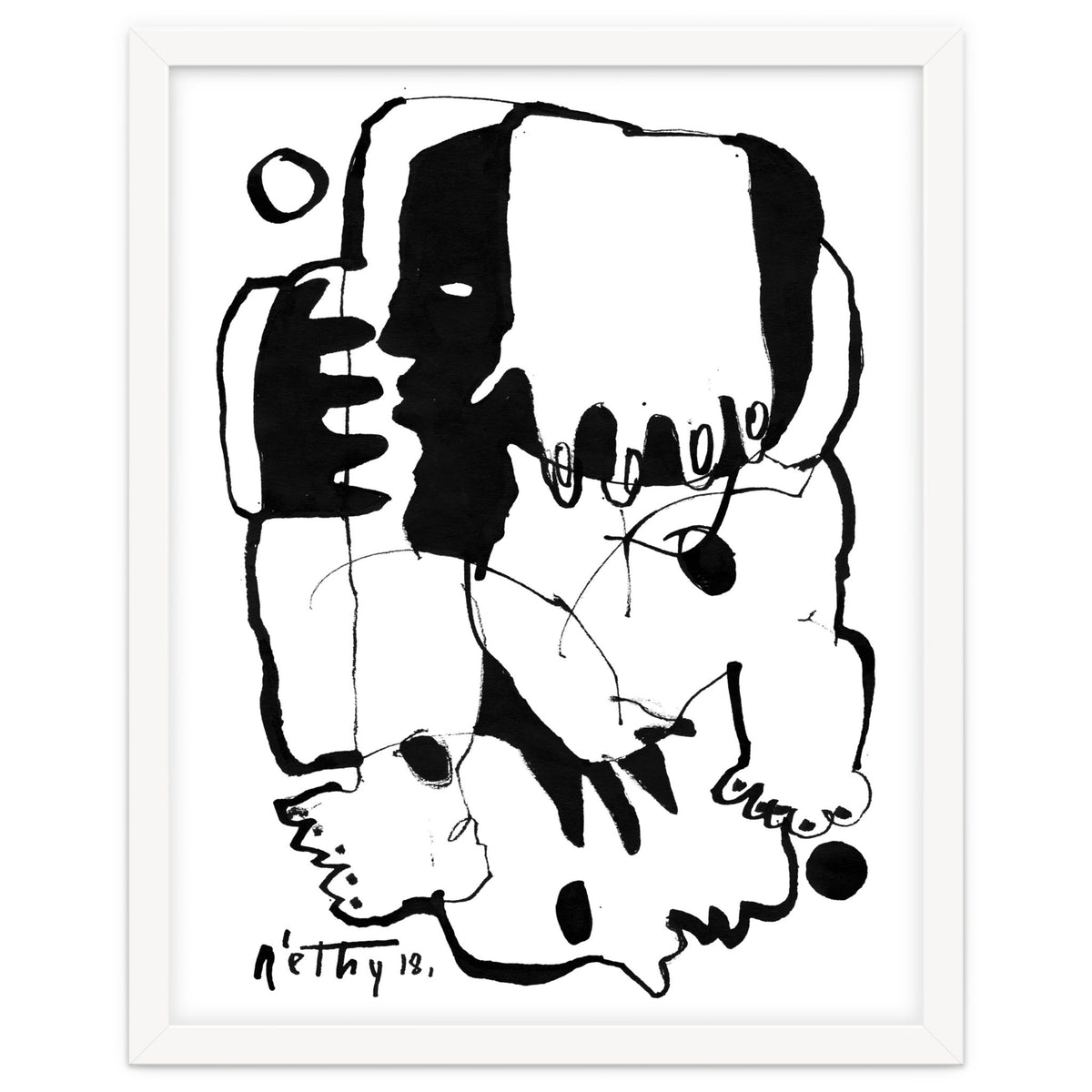 Everlasting Fight - b&w