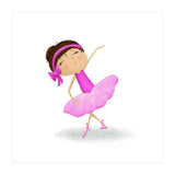 Adorable Ballerina Nursery Print (Print Only) thumbnail