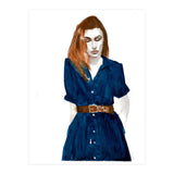 Untitled #46 Woman in a blue dress (Print Only) thumbnail
