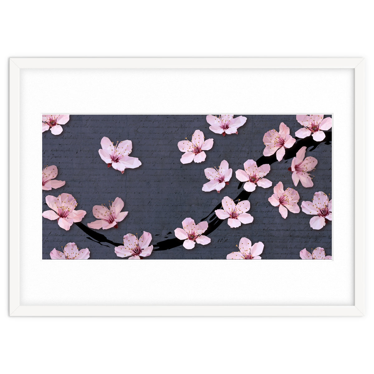 Triangulated Cherry Blossoms