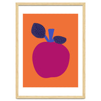 Fuchsia Apple Art