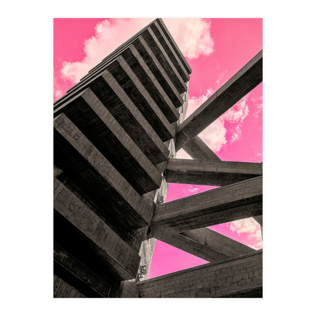 Pink Sky in São Paulo -  Sesc Pompeia (Print Only)