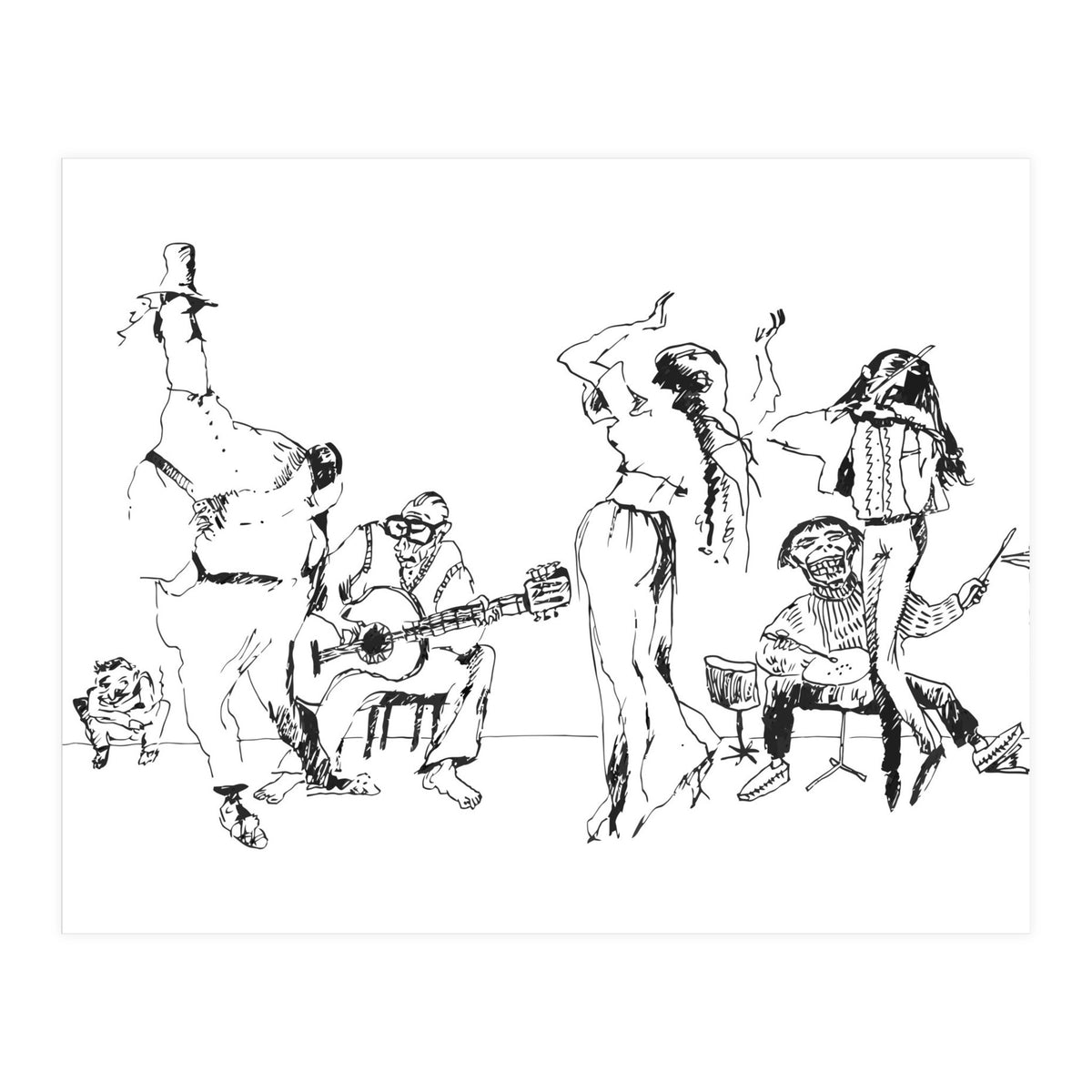 Street Dance Orchestra (Print Only)
