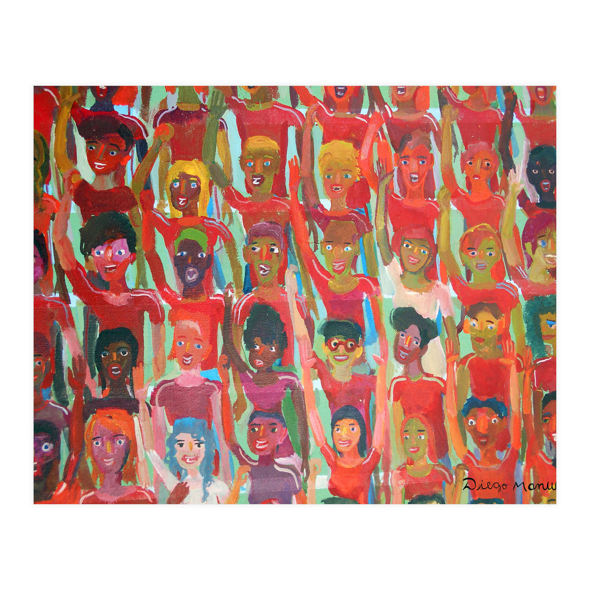 Hichada Roja Detalle 1 (Print Only)