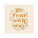 Go Your Own Way (Print Only) thumbnail