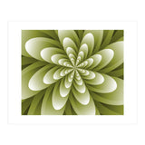 Abstract Optical Illusion Flower  (Print Only) thumbnail