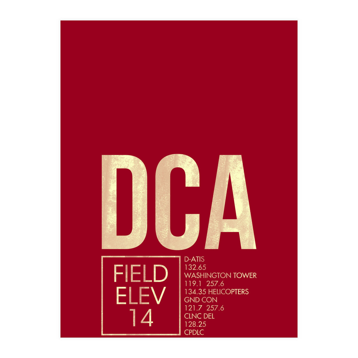 Washington Dca Atc (Print Only)