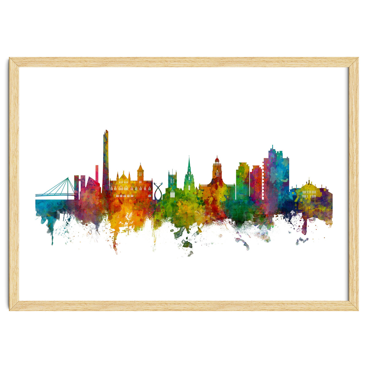 Northampton England Skyline