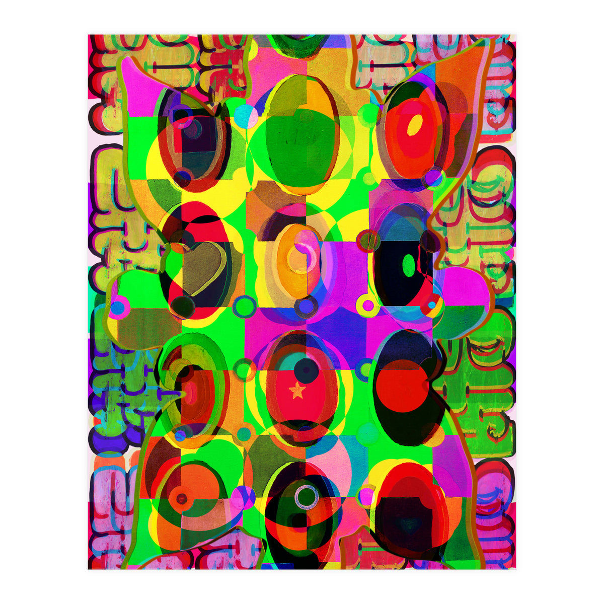 Pop Abstract 2023 Tapiz 102 (Print Only)