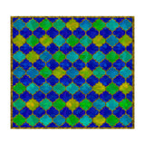 Ocean Breeze - Watercolor Moroccan Lattice (Print Only) thumbnail