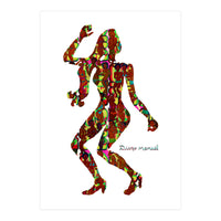 Dance Girl B 35  (Print Only)