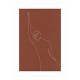 Line Art Woman Body (Print Only) thumbnail