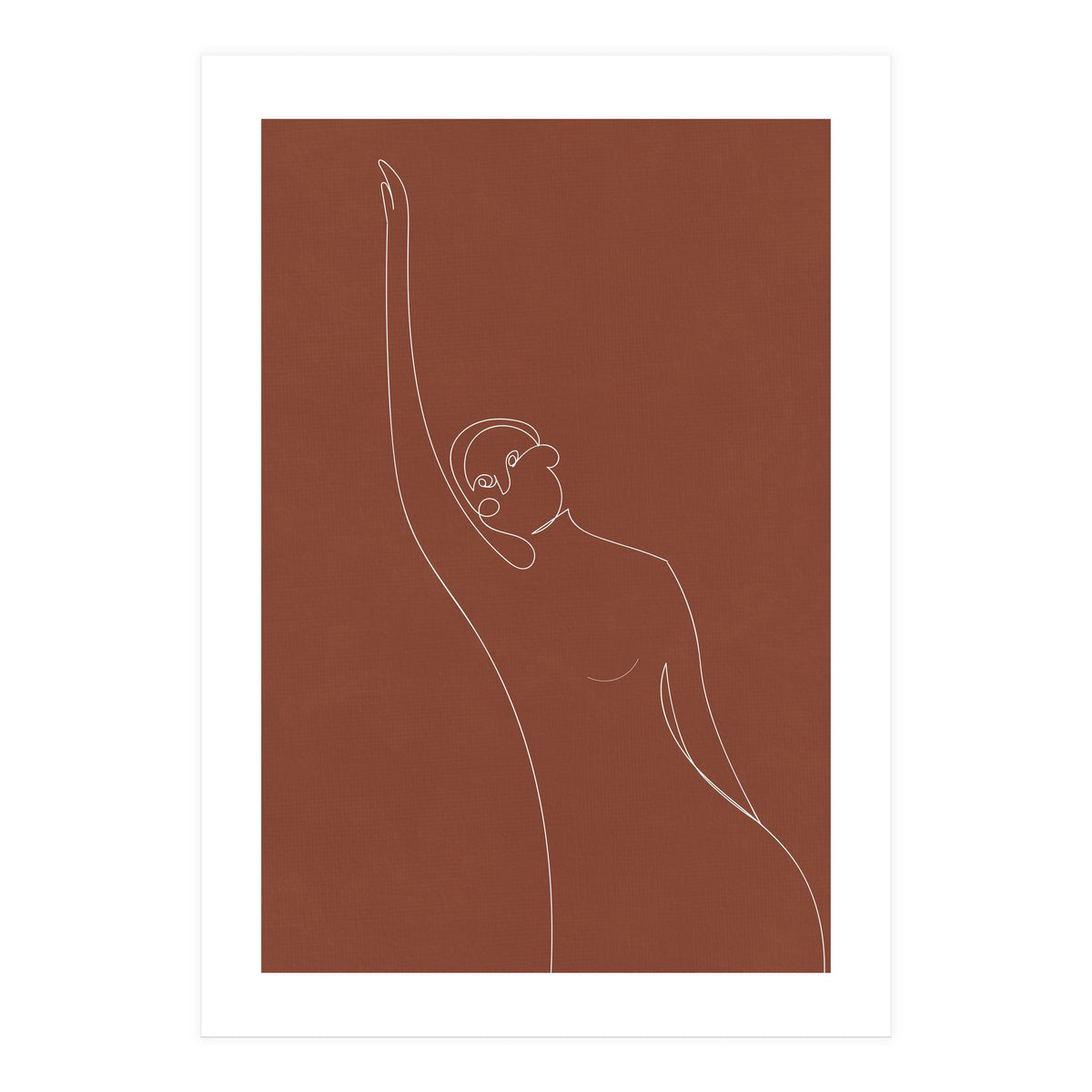 Line Art Woman Body (Print Only)