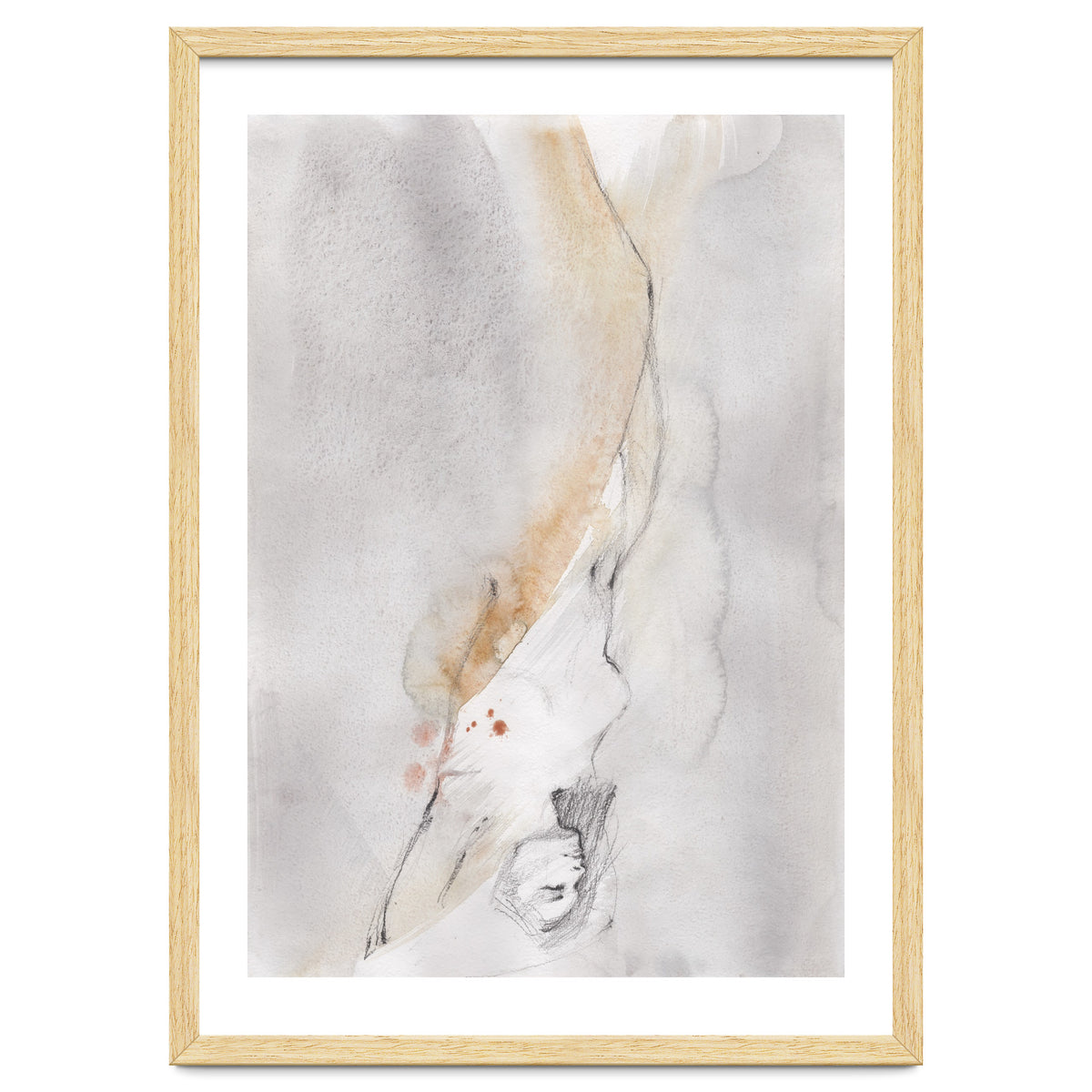 Drawing of a beautiful girl