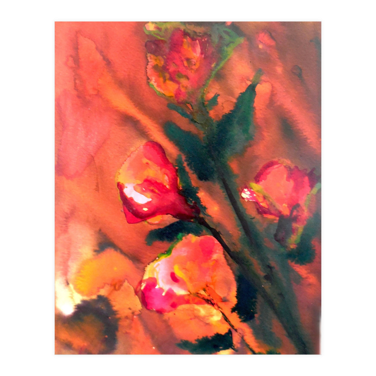 Bloom Like A Flower (Print Only)