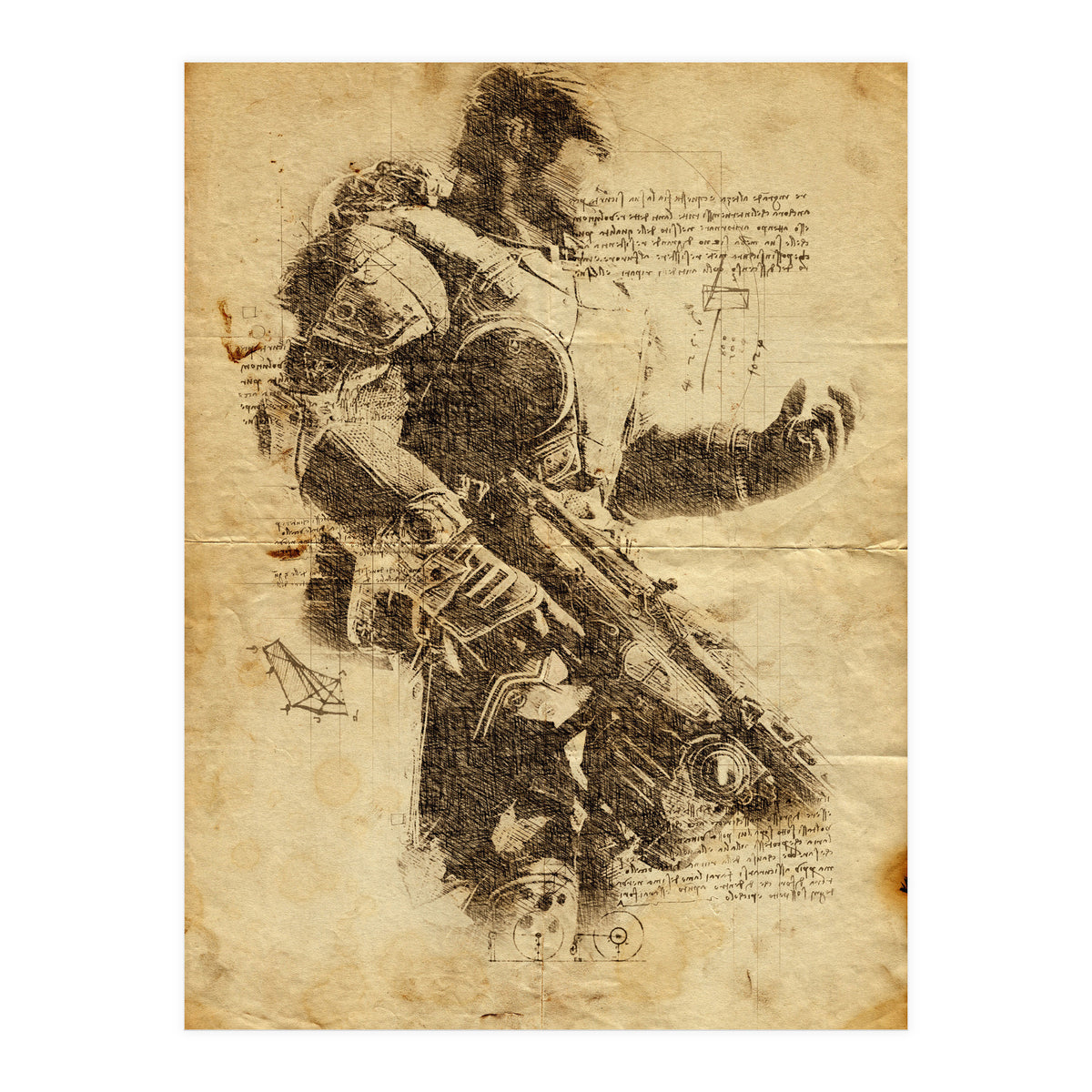Gears Of War (Print Only)