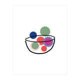 Fruits Or Flowers Rgb White (Print Only) thumbnail