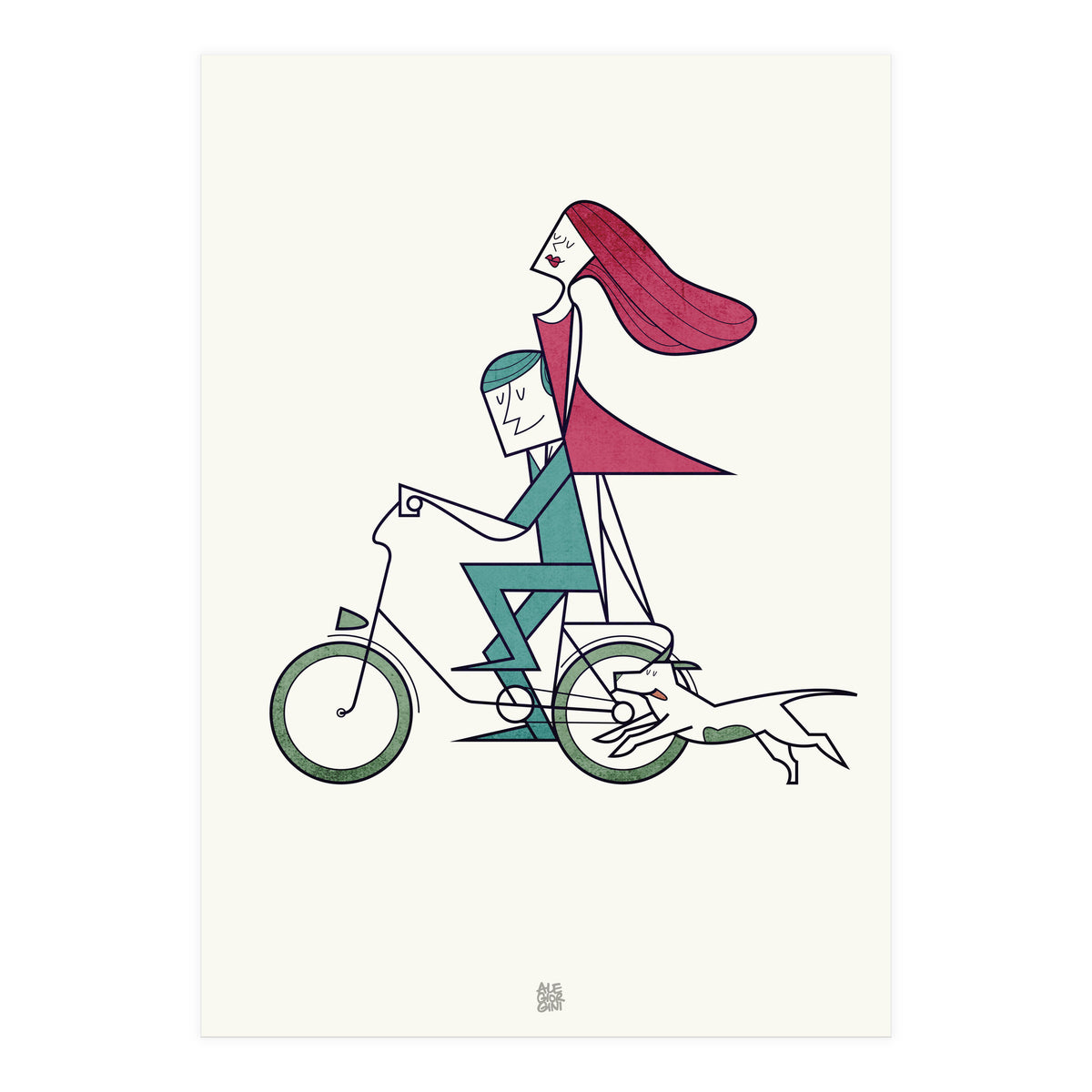 Faster Than The Wind (Print Only)