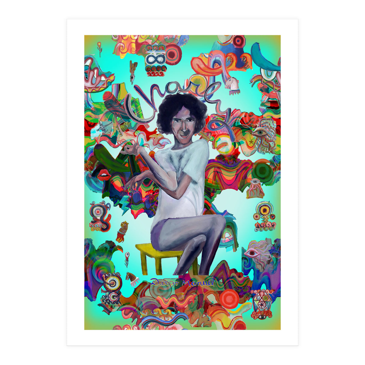 Charly Y Graffitis 4 (Print Only)