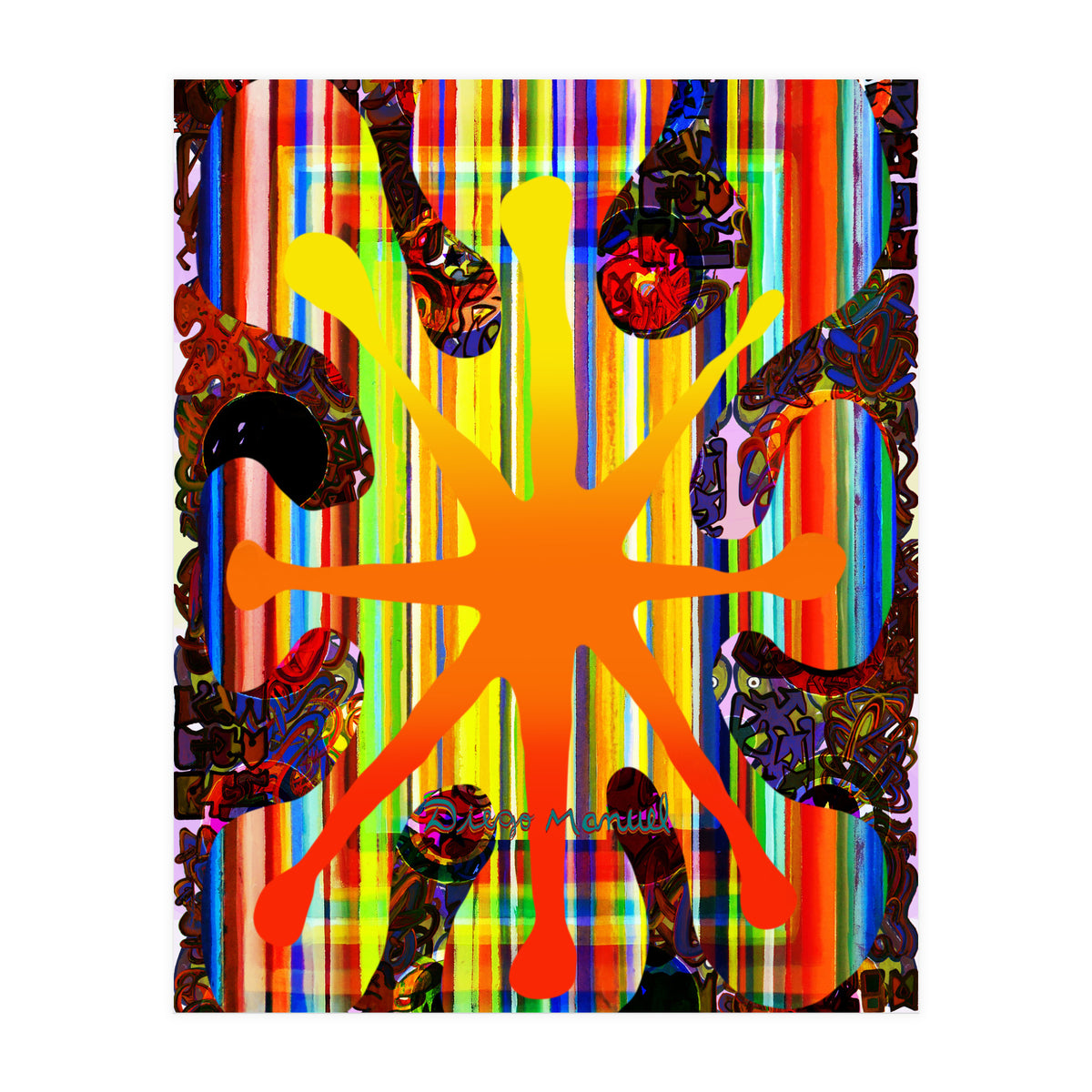 Fuego Y Graffiti 71 (Print Only)