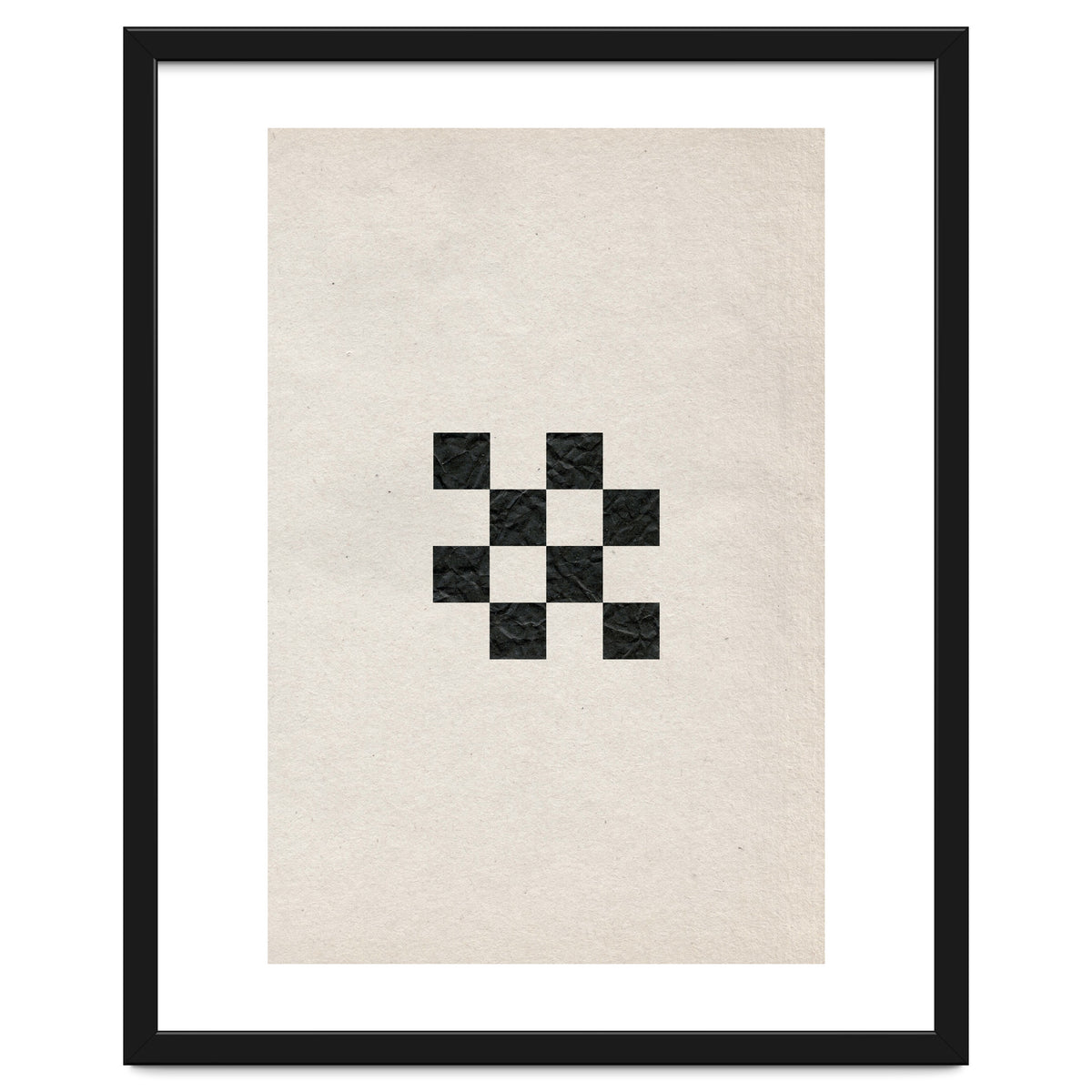 Monochrome chess board