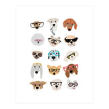 Dogs in Glasses (Print Only) thumbnail