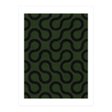 My Favorite Geometric Patterns No.33 - Deep Green (Print Only) thumbnail