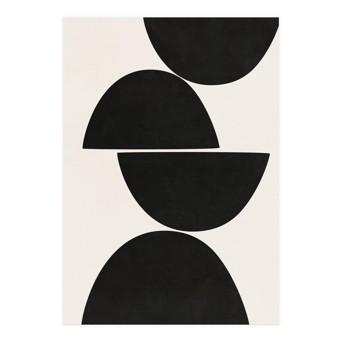 ABSTRACT AND GEOMETRIC SHAPES 04BW (Print Only)