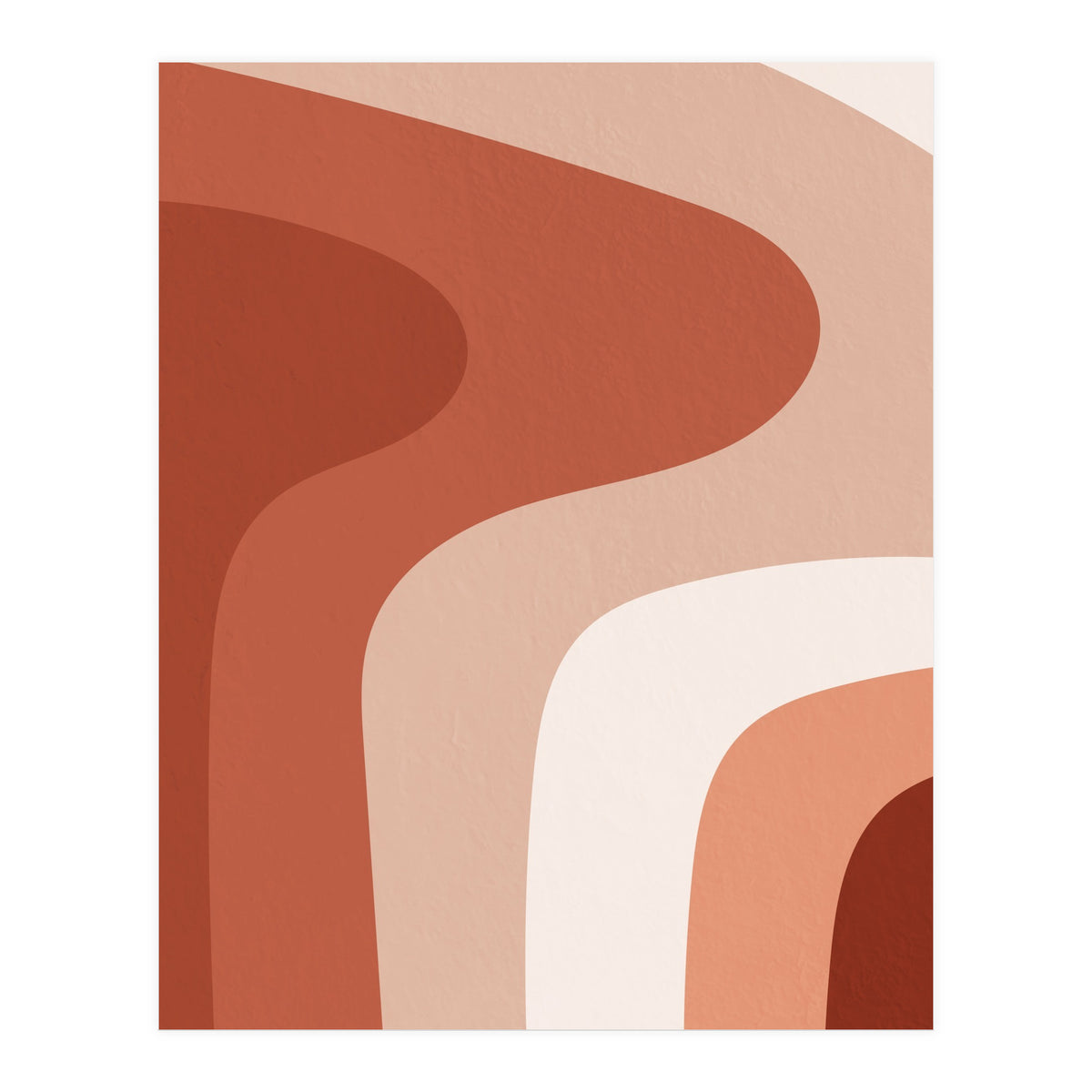 Colorful Retro Waves (Print Only)