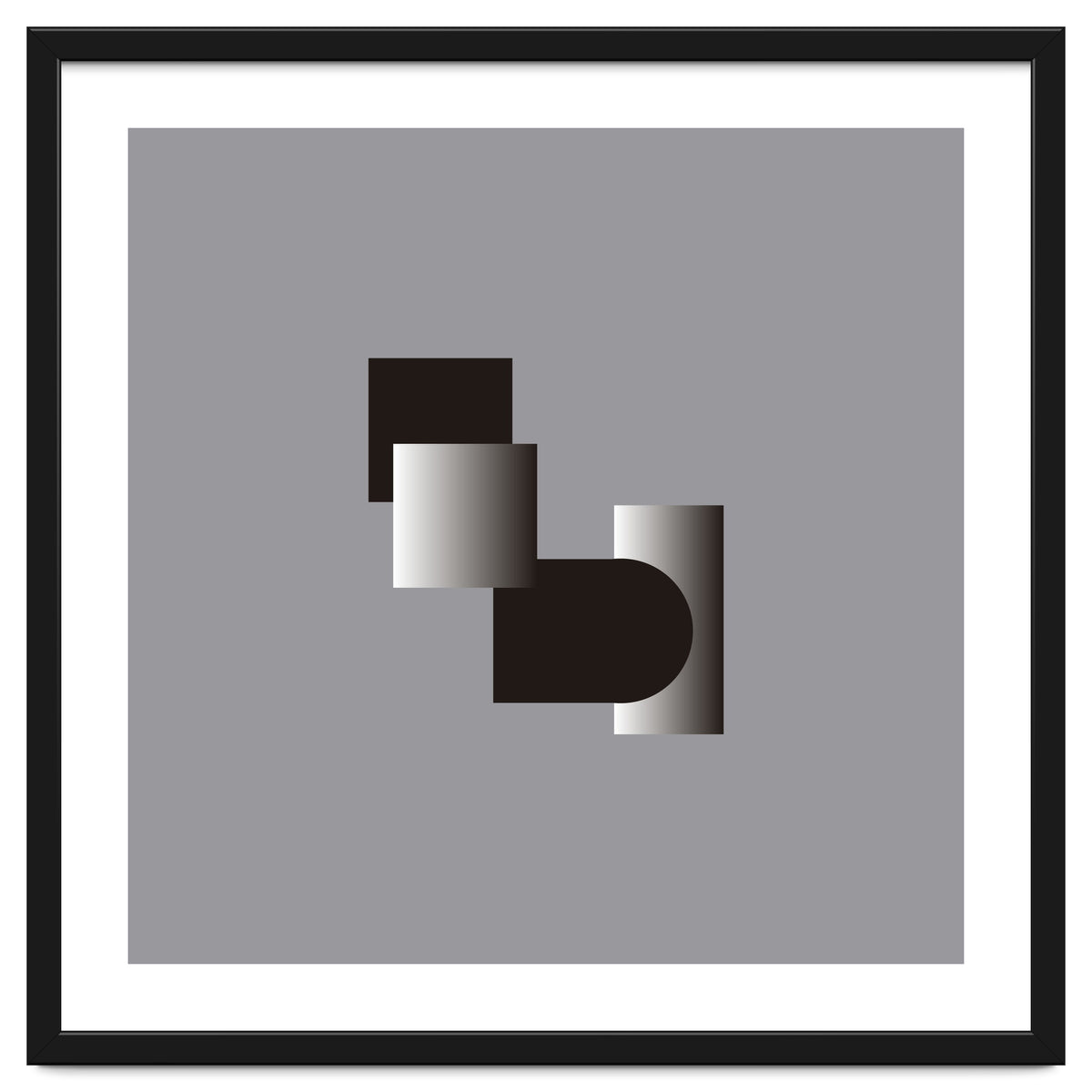 Abstract modern BW30