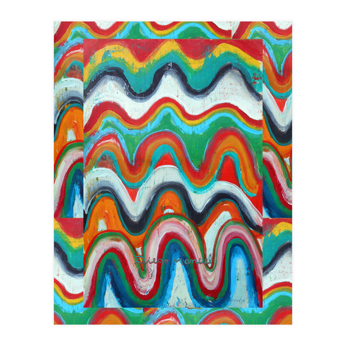 Pop Abstract A 6 (Print Only)