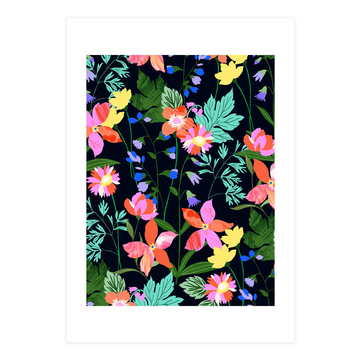Flower garden (Print Only)