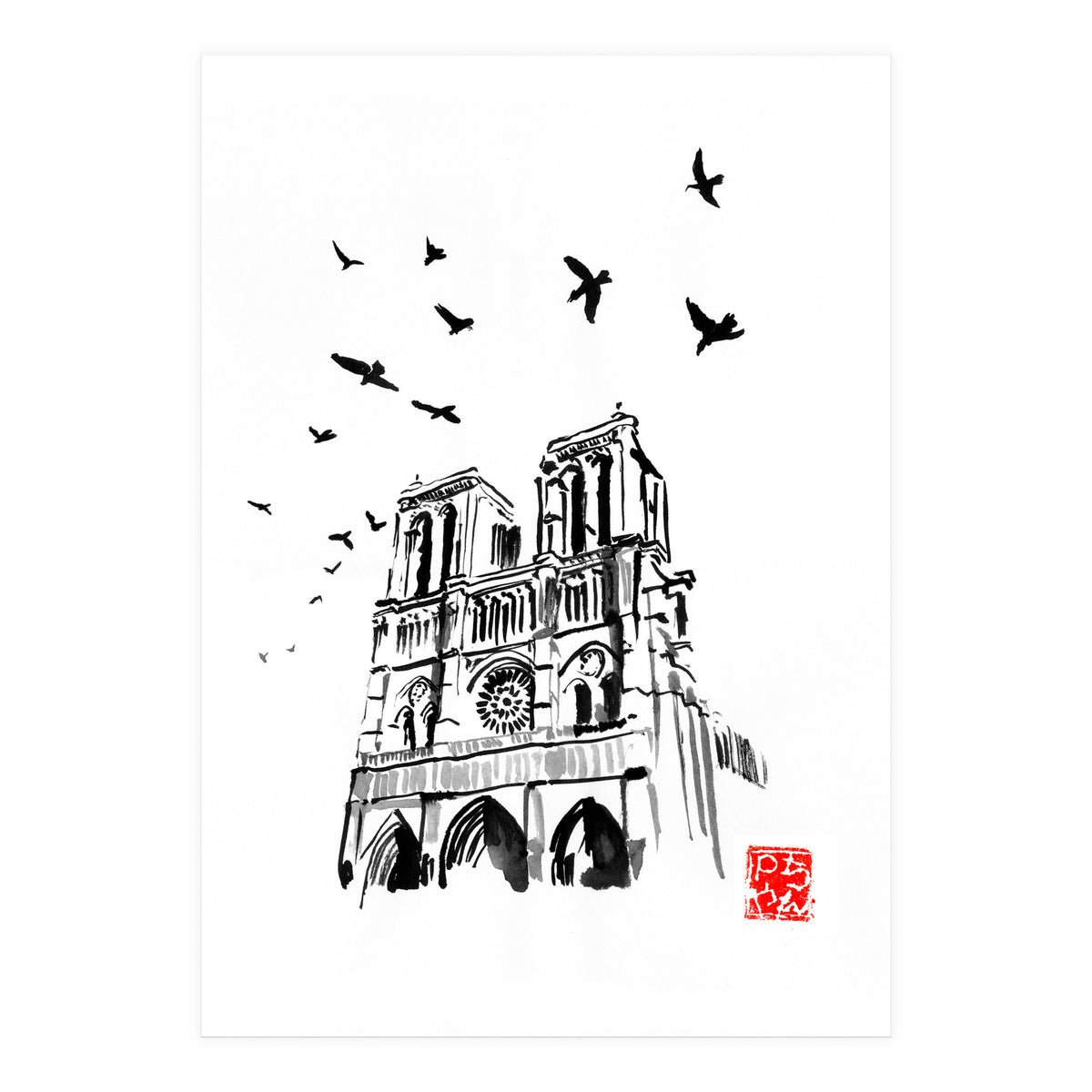 Notre Dame de Paris (Print Only)