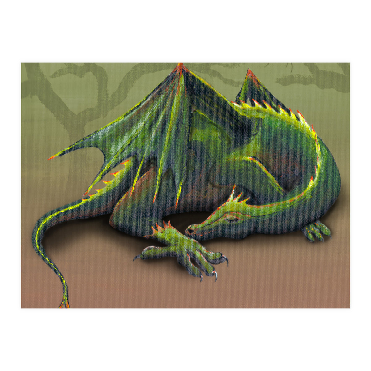 Sleeping dragon (Print Only)